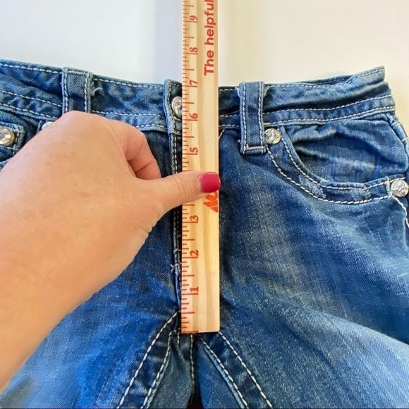 Miss Me Western Jeans JP5649B Boot Embroidered 27 - Picture 15 of 16